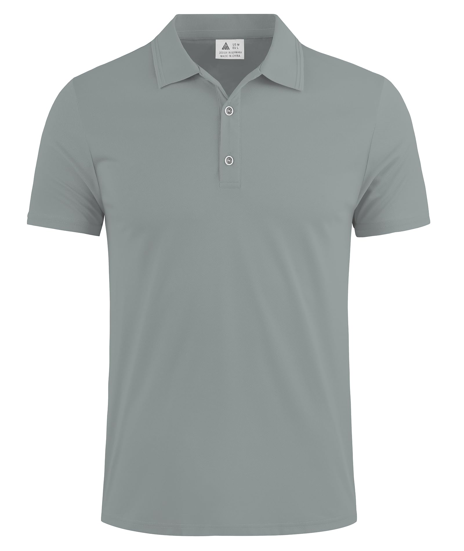 ZITY Pack de 3 Polos Hombre Manga Corta Transpirable Corte Regular Golf Casual Deporte con Botones Verano Exterior Ocio