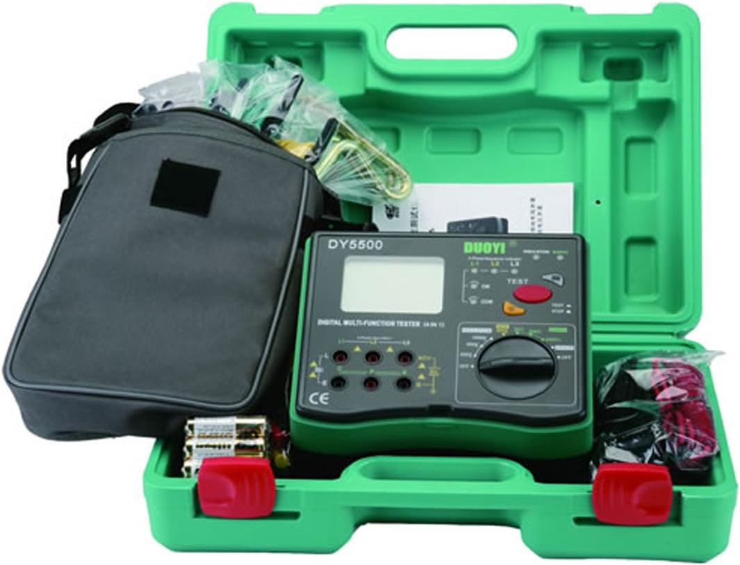 DUOYI DY5500 Multi Function Tester AC 600V Voltage Measurement Test Multimeter 2000Mohms Resistance
