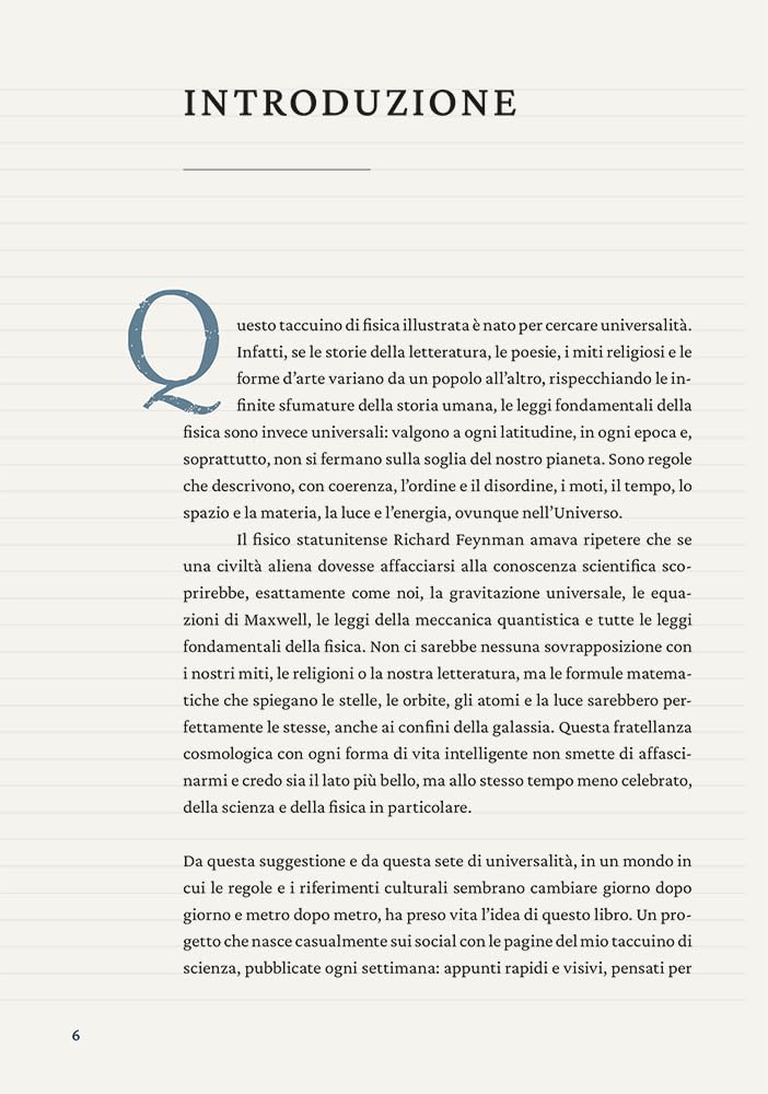 Taccuino di fisica illustrata. Le 10 leggi che spiegano l'Universo