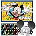 Mickey Party Game, Pin The Nose on Mickey, Multicolored