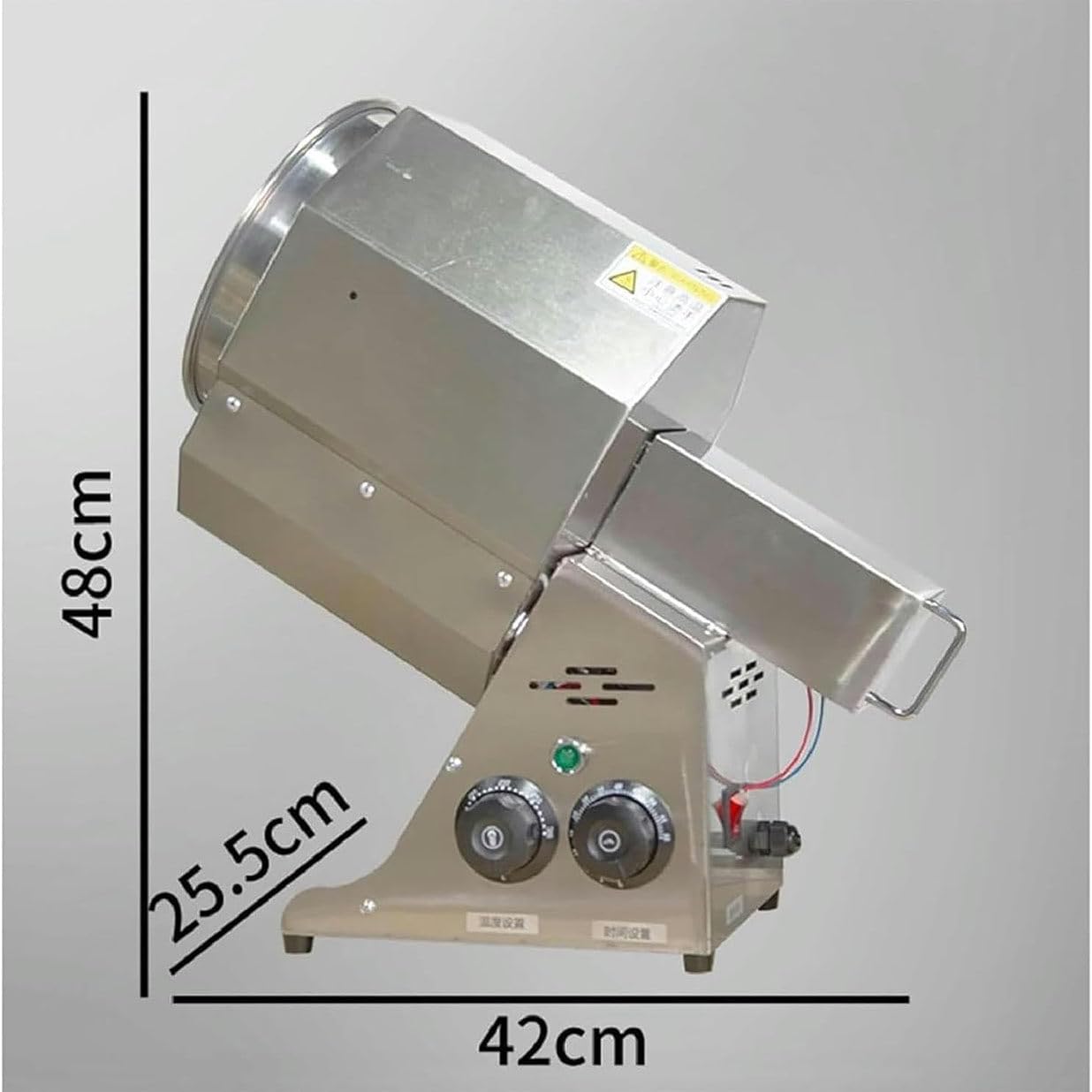 Torréfacteur De Café 1500 W, Torréfacteur électrique De Grains De Café, Torréfacteur en Acier Inoxydable 2 Kg avec Minuterie, pour La Cuisson du Café, Châtaigne, Cacahuètes Et Céréales