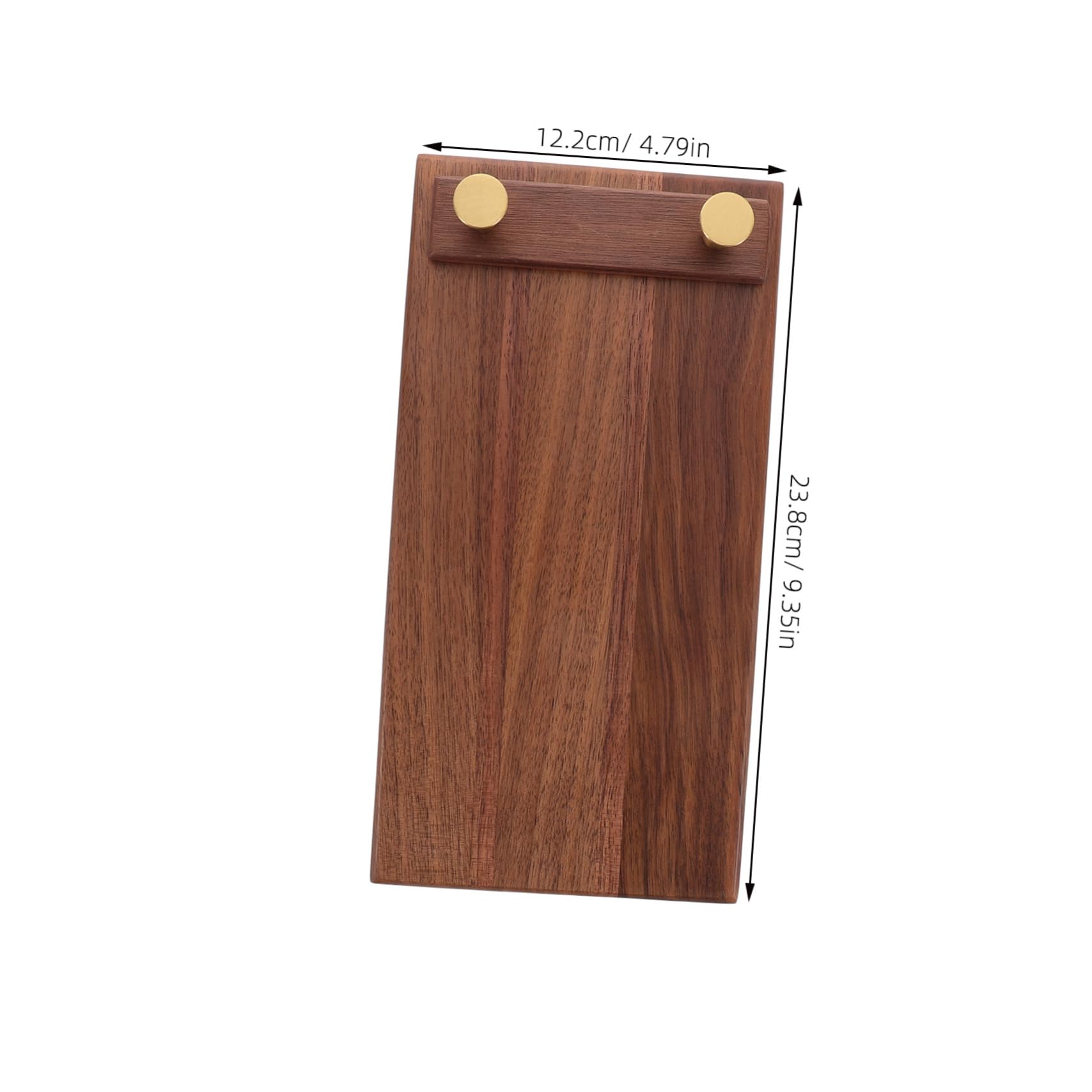 STOBAZA Wooden Menu Clip Holder For Restaurant Tables Store Food Signs Message Boards Menu Chalk Board For Showcasing Menu Wooden Table Marker For Retail Food Stores