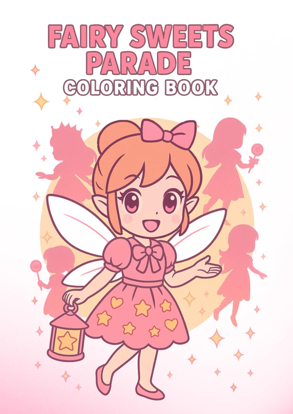 Fairy Sweets Parade: A Magical Coloring Journey of Fairy Stories and Stained Glass Dreams