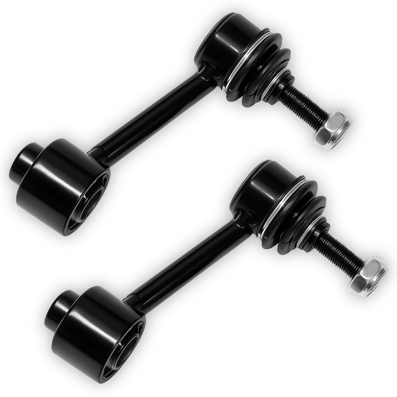 K80482 2PC Rear Stabilizer Sway Bar End Link for Audi A3 Q3 TT Quattro, for Volkswagen Beetle CC Eos Golf GTI Jetta Passat R32 Rabbit Tiguan 06 07 08 09 10 11 12 13 14 15 2016 2017 2018 2019