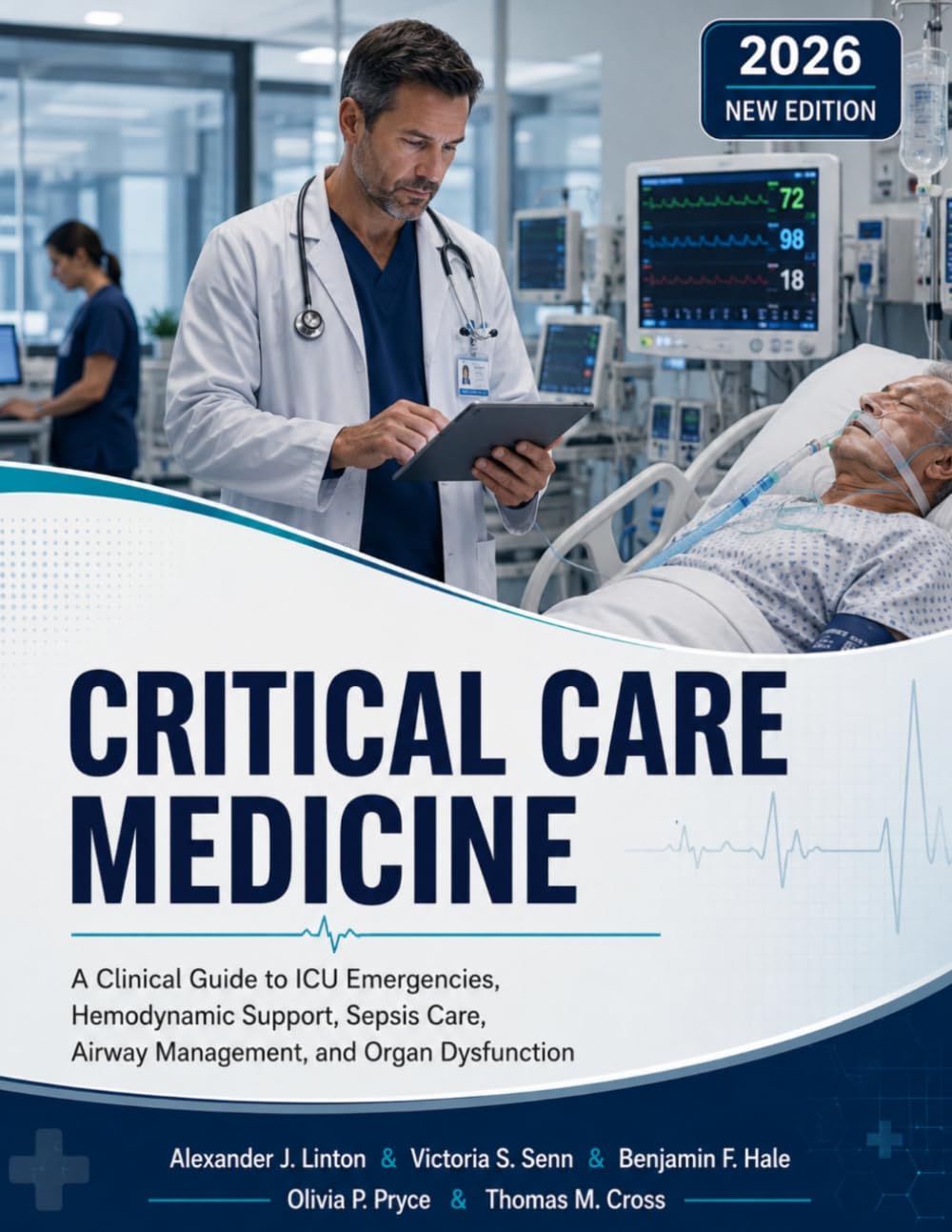 Critical Care Medicine: A Clinical Guide to ICU Emergencies, Hemodynamic Support, Sepsis Care, Airway Management, and Organ Dysfunction