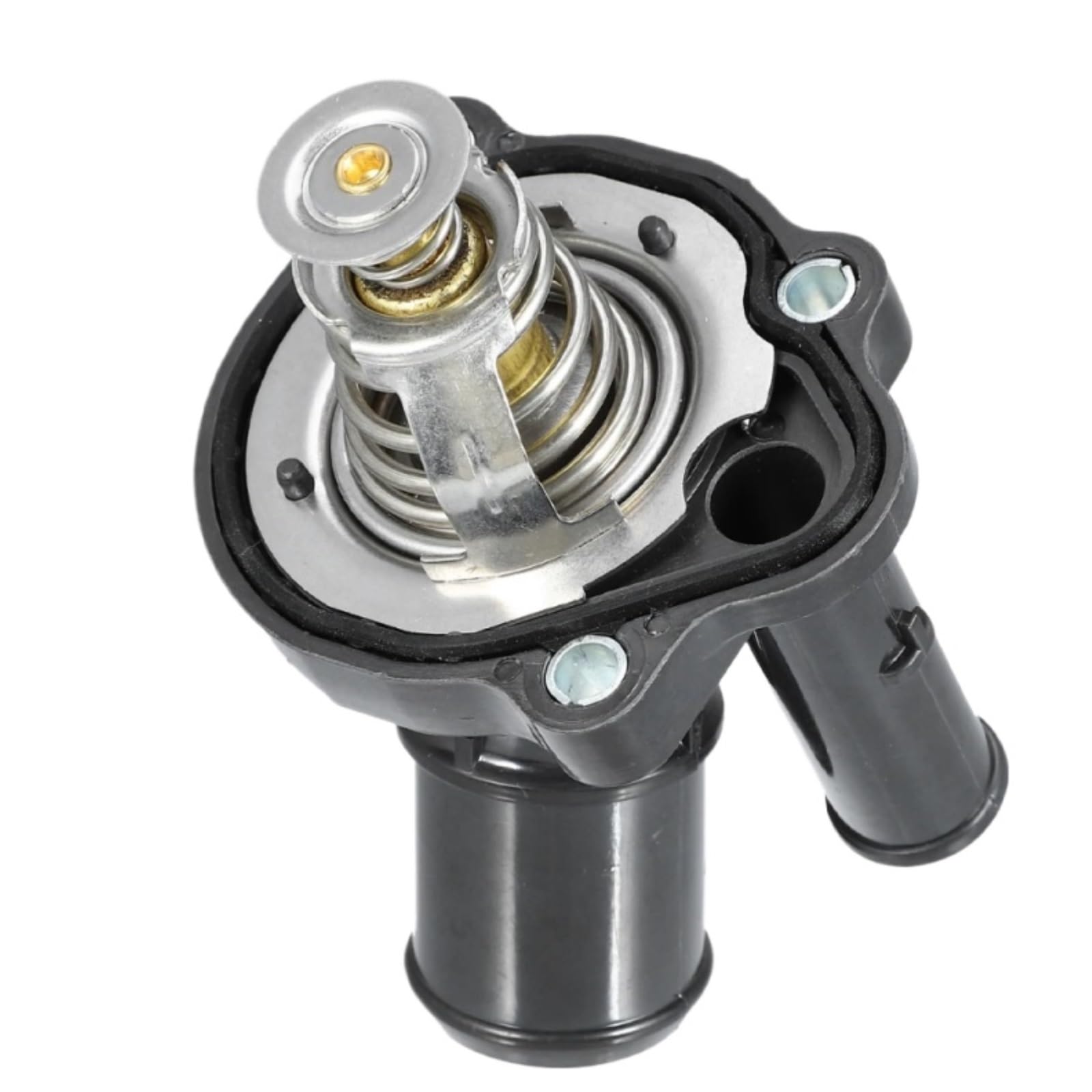 Auto Engine Thermostat Compatible With Mazda 3 2.0L 2.3L 2.5L 2007 2008 2009 2010 2011 2012 2013 L38215170A Thermostat Housing Thermostatic Coolant Control