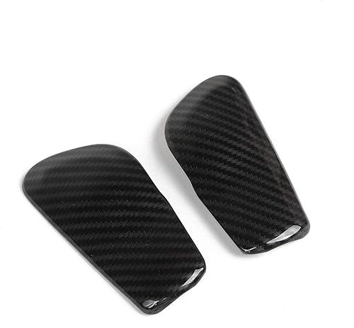 Miniatura 6 de SQQP Cubierta de la perilla de la palanca de cambios de fibra de carbono para Jeep Grand Cherokee 2017-2021 (fibra de carbono)