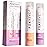 FoxyBae Dry Shampoo Duo Kit - with Biotin - Dirty Gal and Turned Up - Refreshes, Volumizing, Absorbs Oil - for All Hair Types - 2 x 7 Fl Oz