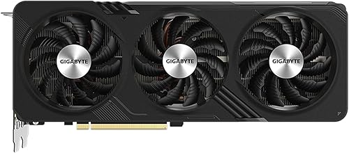 Miniatura 2 de GIGABYTE Radeon RX 7600 XT Gaming OC 16G Tarjeta gráfica, 3 ventiladores WINDFORCE de 16 GB 128 bits GDDR6, tarjeta de video GV-R76XTGAMING OC-16GD