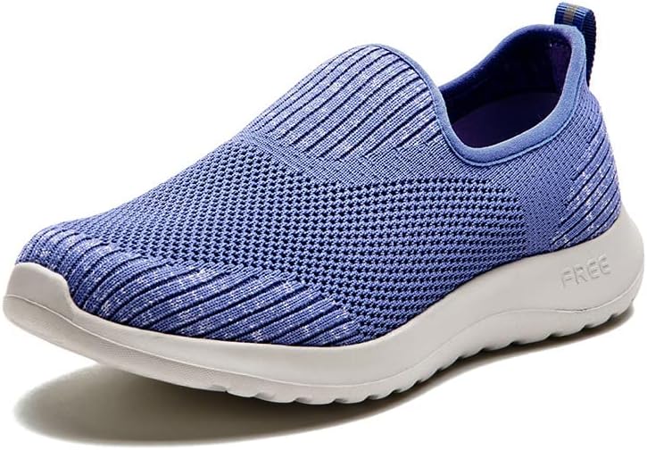 OZIOWide Width Walking Shoes for Women, Slip on Breathable Natural Soft Dress Sneakers, Wide Comfortable Barefoot Flat Tennis Shoes, Minimalist Splay Zero Drop Shoes for Women