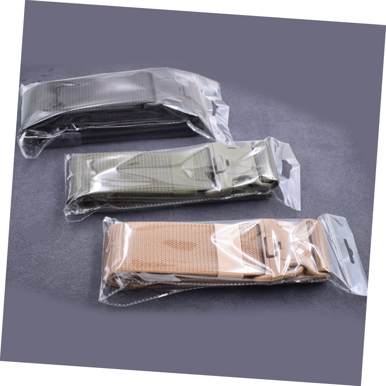 Holibanna Unisex Adjustable Outdoor Utility Strap Belt with Quick-release Buckle Army Green Versatile Design for Sports Hunting and Field Operations