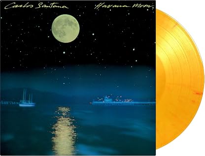 HAVANA MOON (180G/YELLOW & RED MARBLED VINYL) por Carlos Santana — capa do álbum