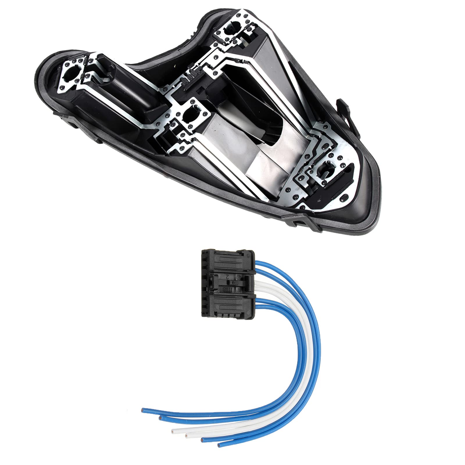 Partsline Platine Porte Ampoule de Feu Arrière Gauche Côté Conducteur AVEC Faisceau Électrique compatible pour 308 de 2007 à 2015-1606959280 1606248780