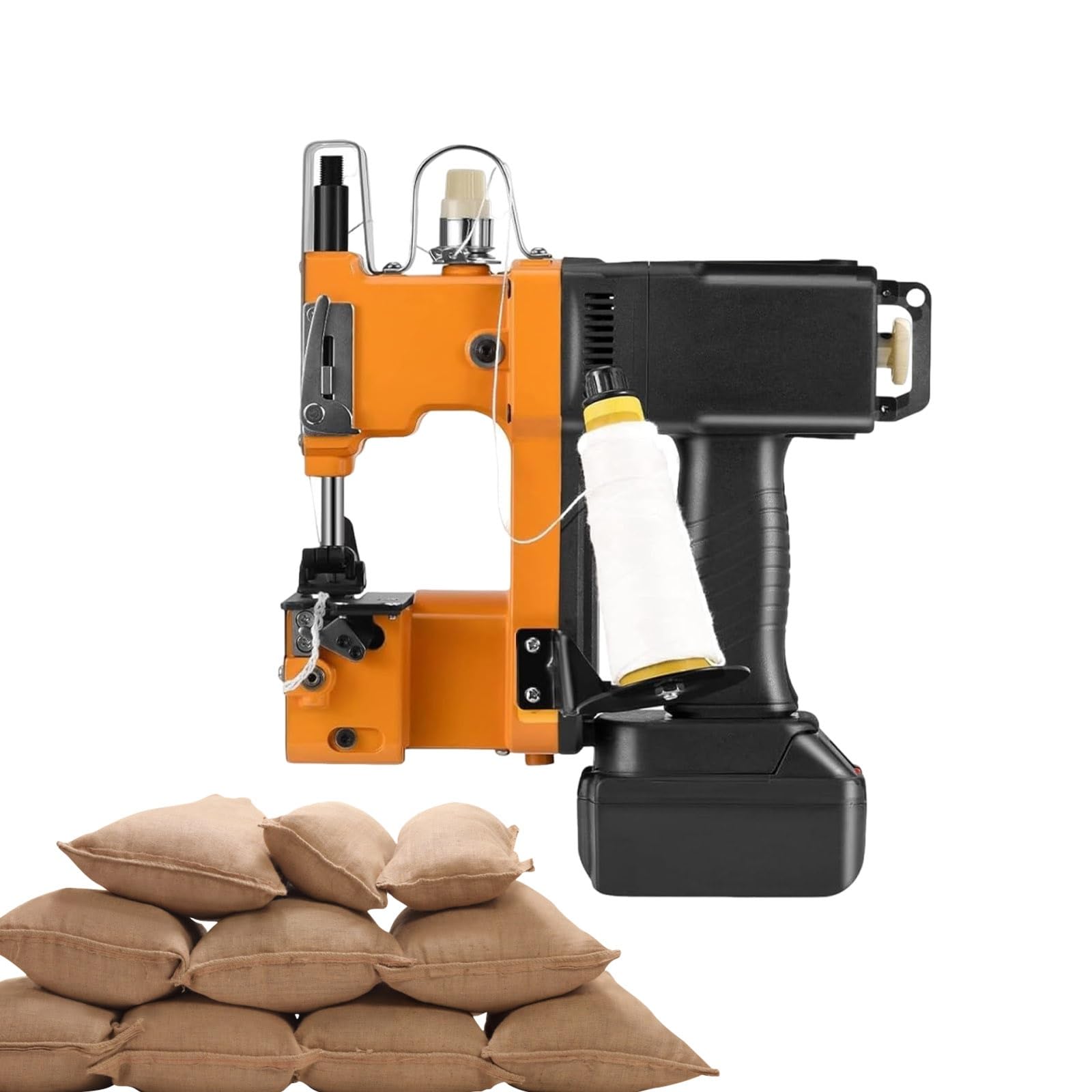KJZQXYX Electric Bag Closer Machine, High Efficiency Cordless Sack Sealer,Bag Stitchertool, for Feed, Flour, Grain & Seed Bags