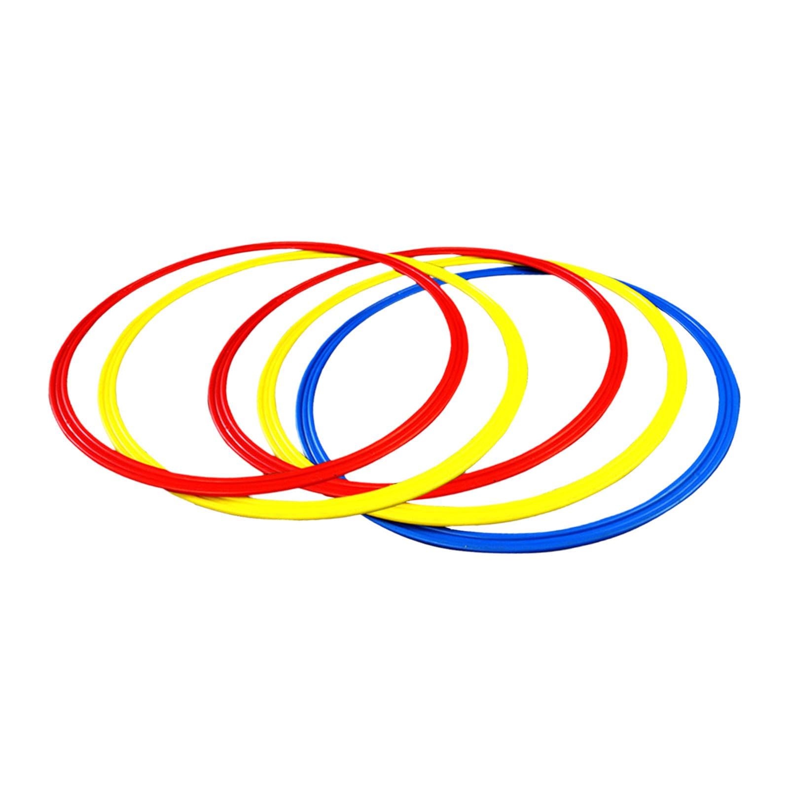 Agility Training Rings Sturdy Home Gym for Athlete Soccer Trainer Basketball 30cm 5 Pieces-picture-18