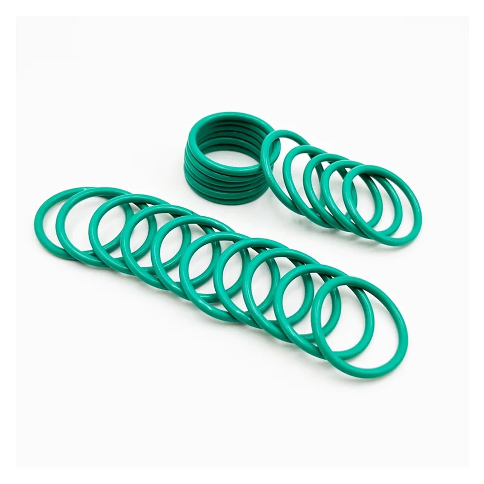 Juego de juntas de sellado de junta tórica de caucho flúor verde(250PCS 1.5mm)