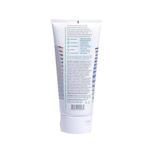 Miniatura 8 de The Seaweed Bath Co Exfoliante corporal desintoxicante aroma Awaken Despertar romero y menta algas naturales orgánicas