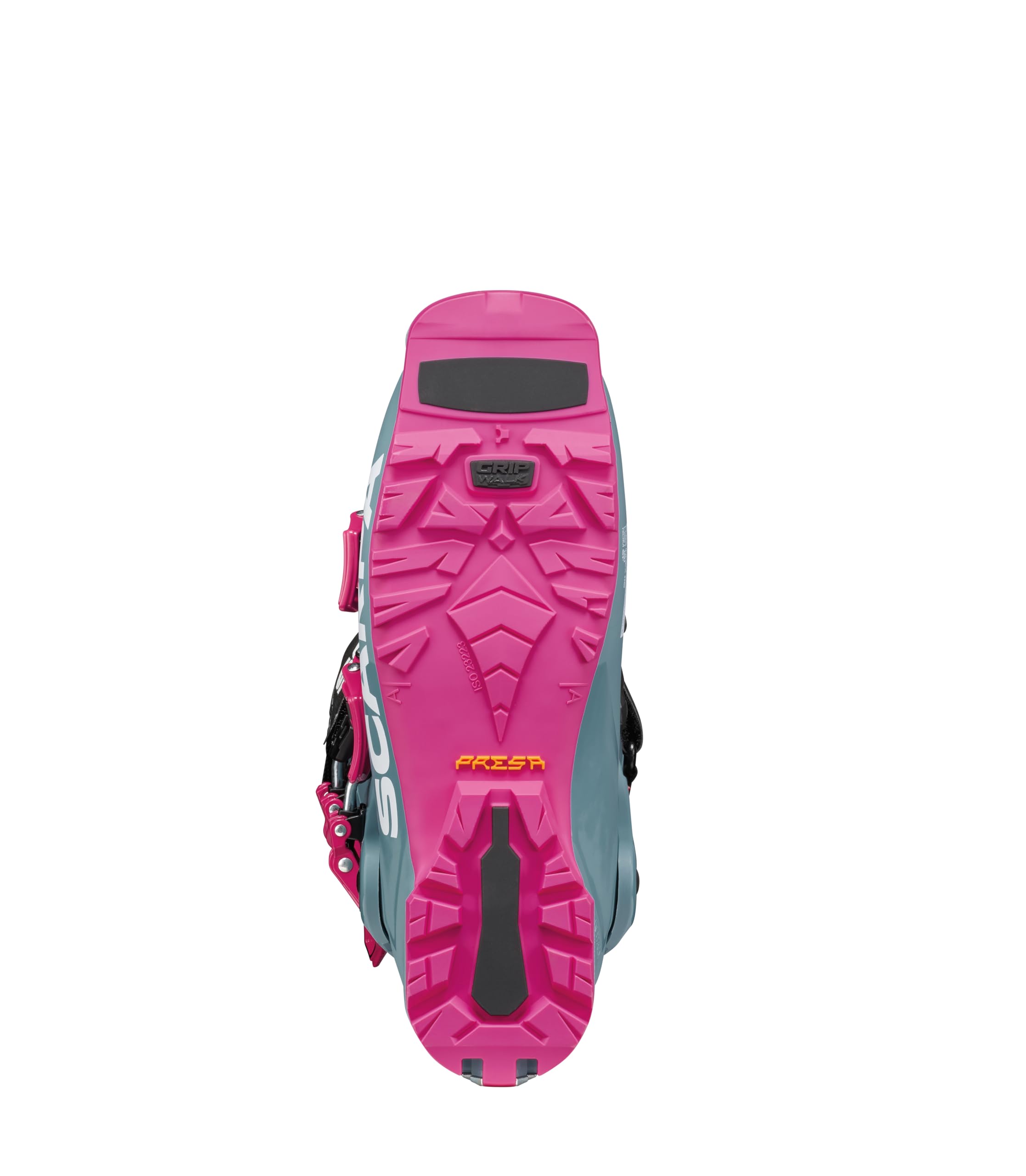 SCARPA 4-Quattro GT 90 Flex Freeride Alpinismo Hybrid Scarponi da sci con GripWalk per sci alpinistico e downhill