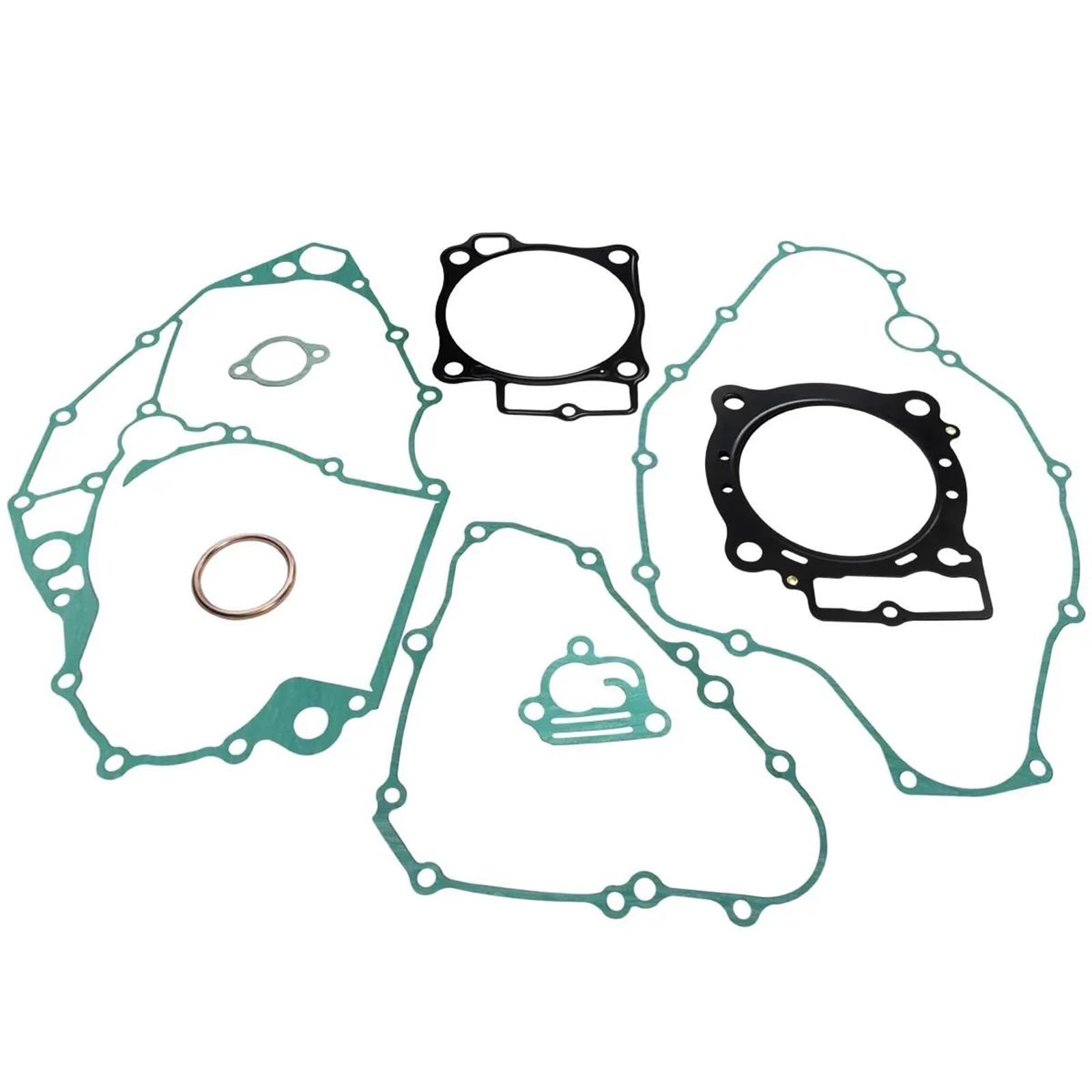 Parti di riparazione Kit Guarnizioni Tenditore Coperchio Frizione Coppa Olio Testata Motore Moto Per CRF450R CRF450RX 2017-2018(Style 2)