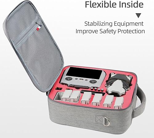 Miniatura 2 de XBERSTAR Bolsa de hombro de almacenamiento portátil Estuche de transporte para DJI MINI 4 PRO Drone Accesorios (bolsa de hombro)