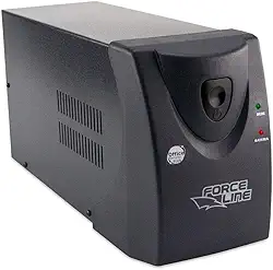 Force Line - Nobreak Office Security Plus,Acessórios para Computador, Preto