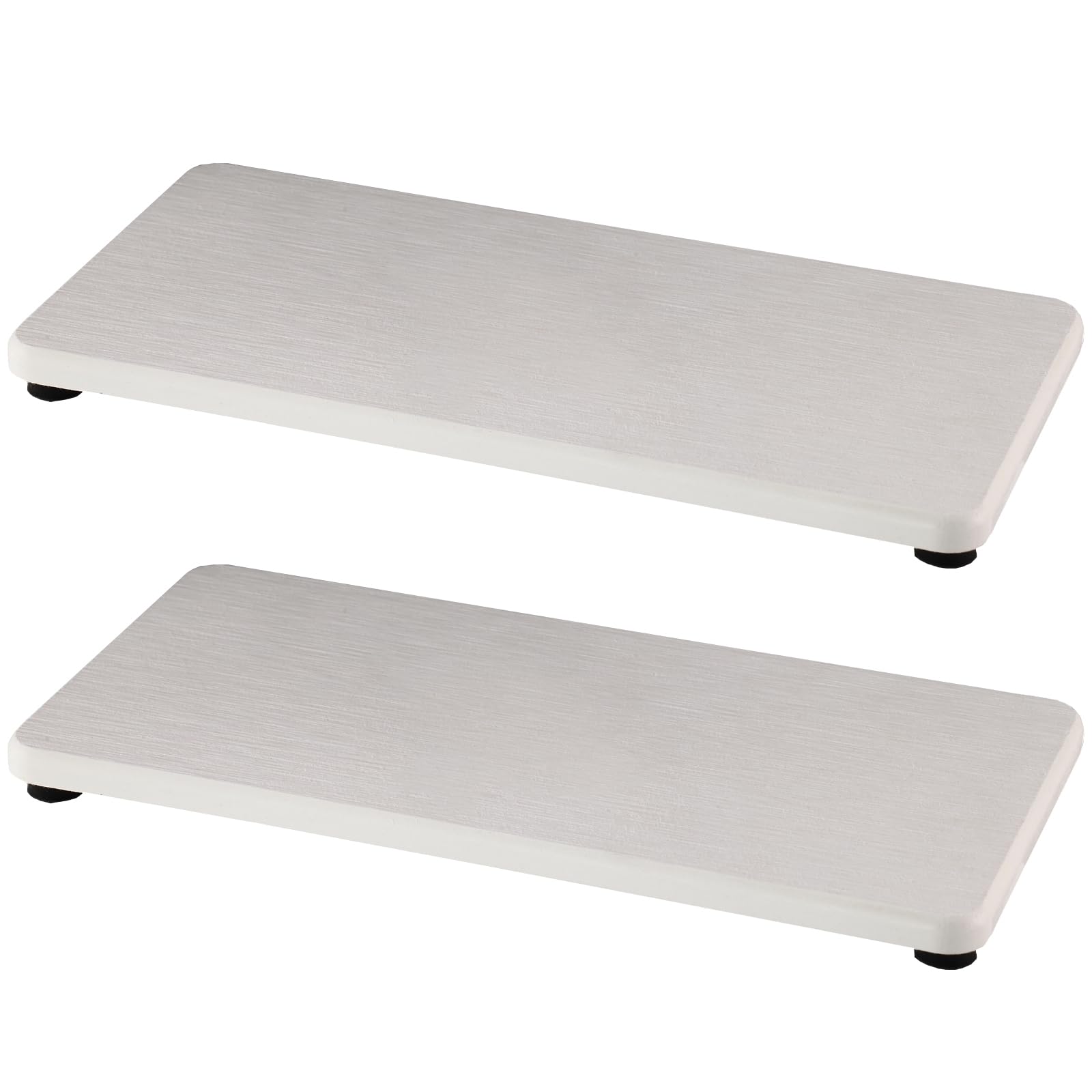 Porte-savon évier de cuisine NiuYichee : lot de 2 supports en terre de diatomite anti-calcaire