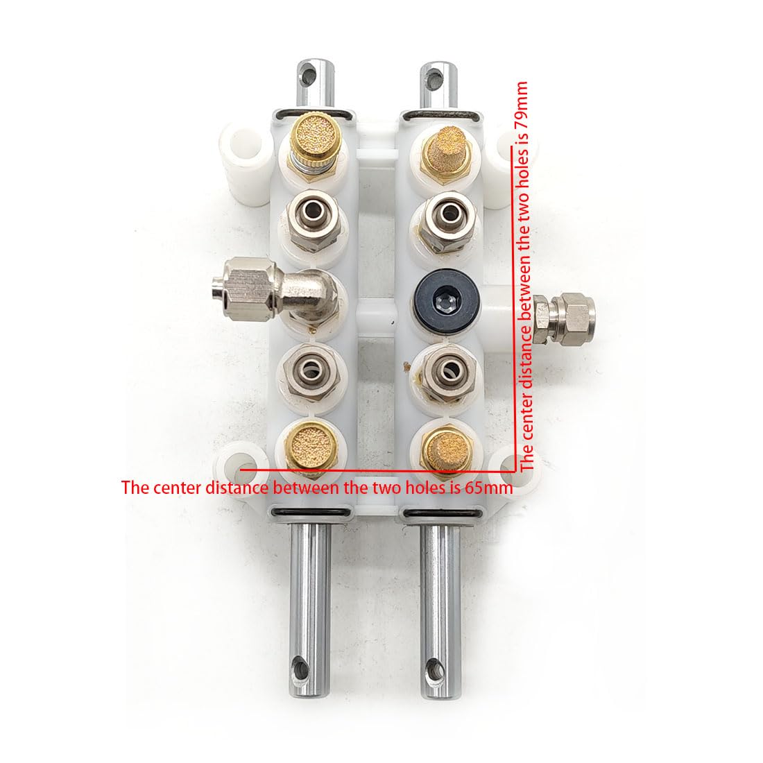 1pc Tire Changer Machine Parts Tandem Double Body Foot Valve Control Pneumatic Foot Switch