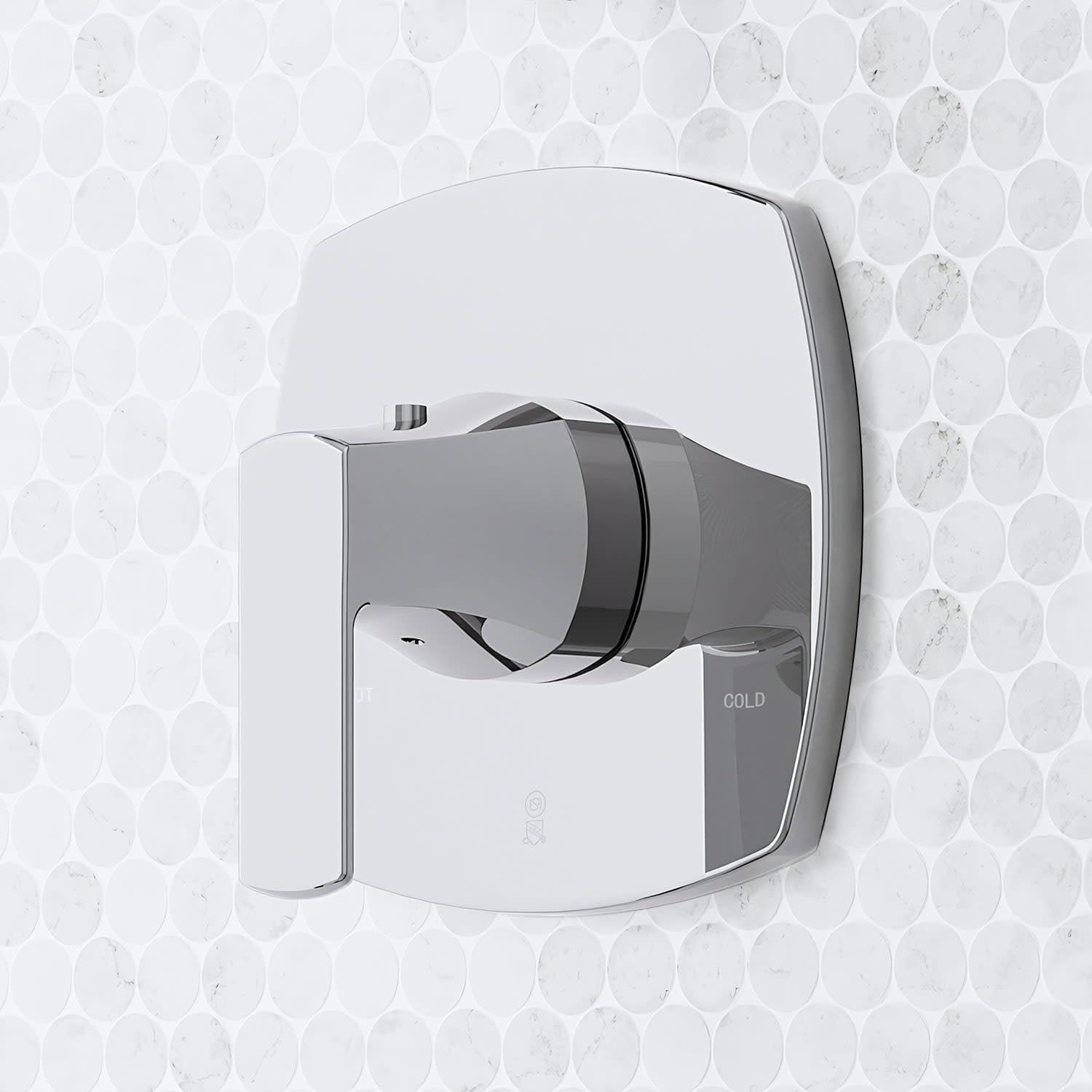 Signature Hardware 955152 Sefina Thermostatic Valve Trim Only - Less Rough-In Valve - Gunmetal