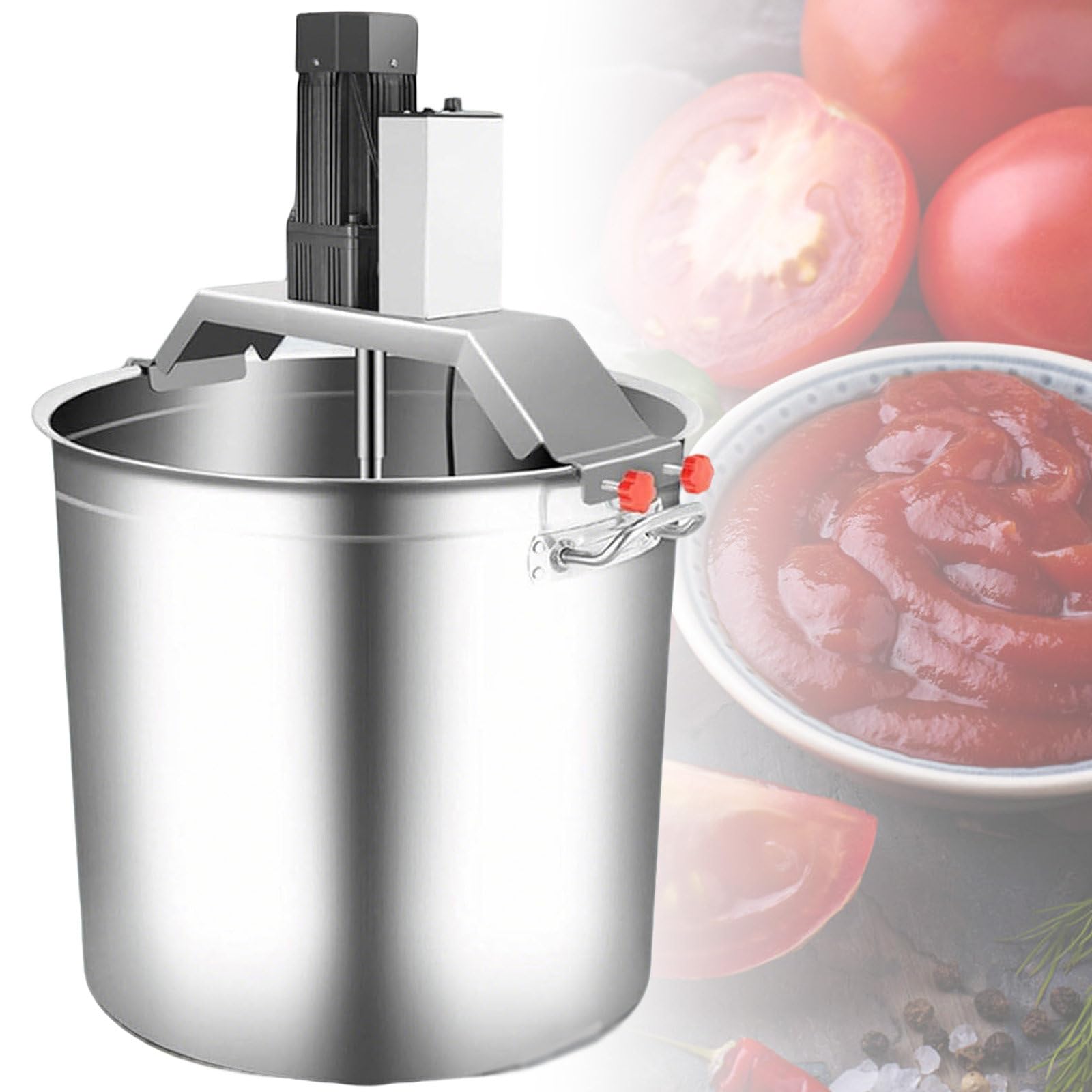 Automatic Stirring Pot Self-Stirring Slow Cooker 300kg Load Capacity Detachable Handle Compatible with Multiple Stovetops Suitable for Restaurants