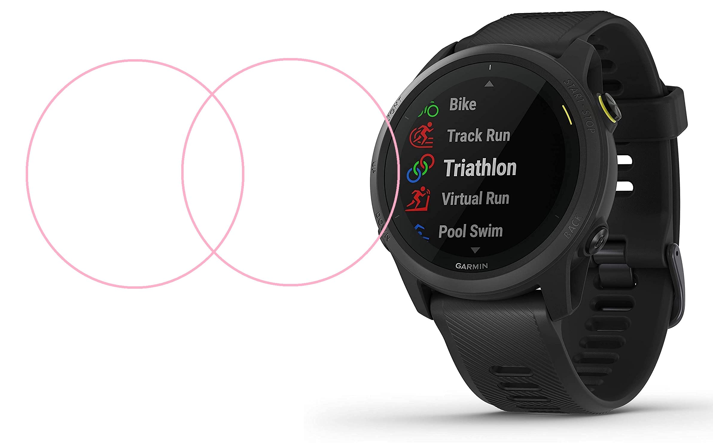 M.G.R.J® Tempered Glass Screen Protector for Garmin Forerunner 745 Running/Triathlon Smartwatch (Pack of 2) (B0BRJ9631Q) Amazon Price History, Amazon Price Tracker