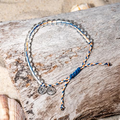 4Ocean Reef Shark Beaded Bracelet - Removes 1 Pound of Ocean Plastic - Handcrafted Beaded Design, Adjustable & Unisex - Recycled Materials - Supports Reef Shark Conservation4
