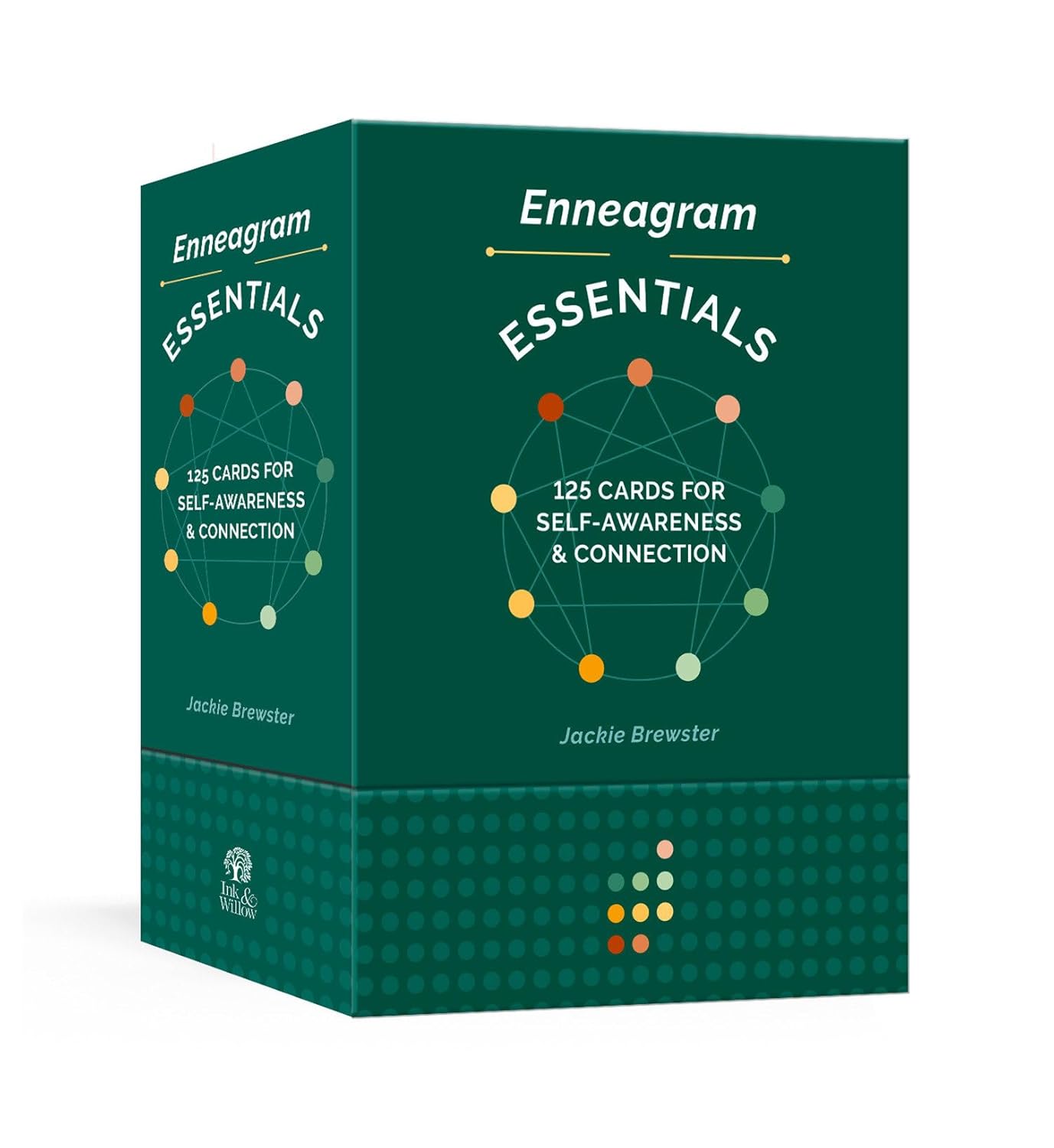 Enneagram Essentials: 125 Cards for Self-Awareness and Connection by Jackie Brewster.