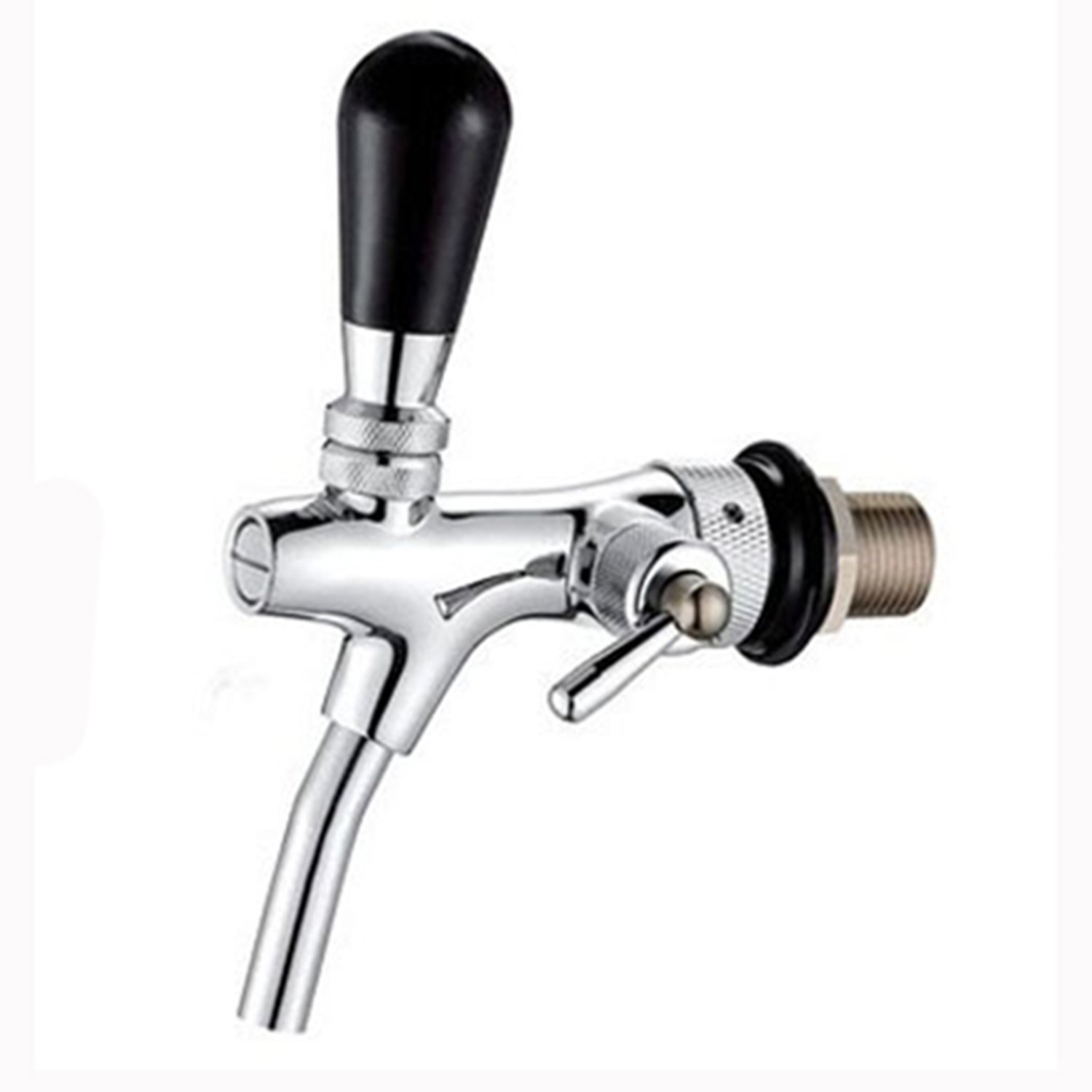 新品未使用 シルバービールタップ クロムメッキ Amazon.co.jp: トップ 販売 クロム メッキ ビール タップ ビール 蛇口