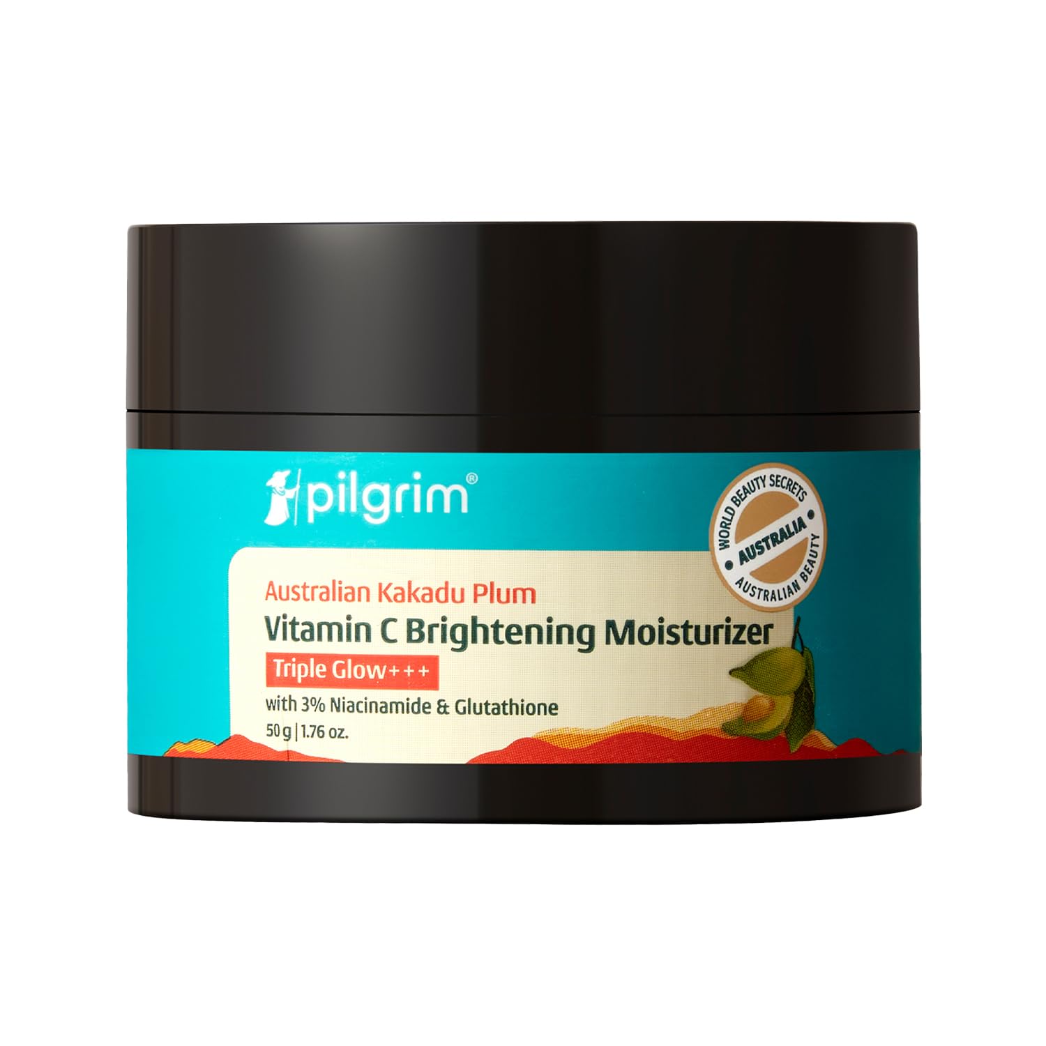 Australian Kakadu Plum Vitamin C Brightening Moisturizer| Triple Glow| Reduces Pigmentation|Light Gel| All skin Types-image-7
