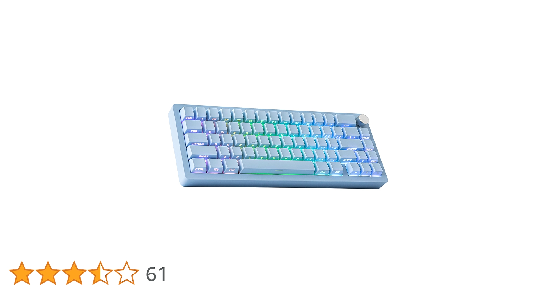 Amazon | 【2024新登場】EPOMAKER Tide65 QMK/VIAワイヤレスゲーミング