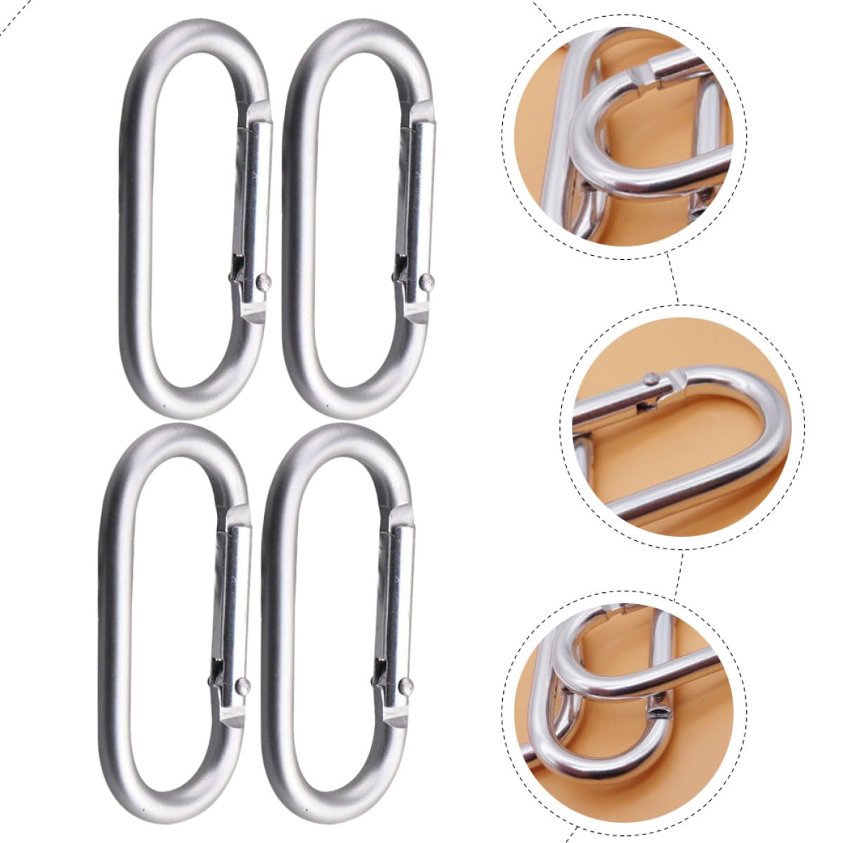 Toddmomy Teiliges Karabinerhaken Für Rucksäcke Wiederverwendbare Schnallen Für Wasserflaschen Und Outdoor Aktivitäten Für Camping Und Reisen
