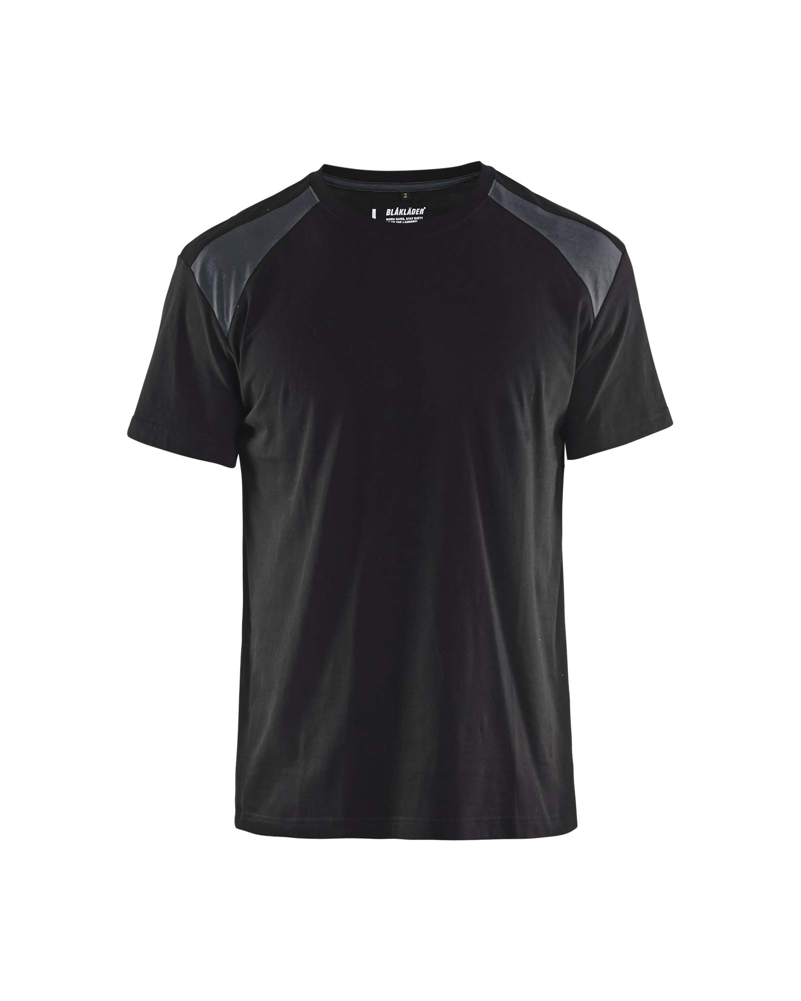 BLÅKLÄDER T-Shirt Two-Tone Men XS Black/Dark Grey