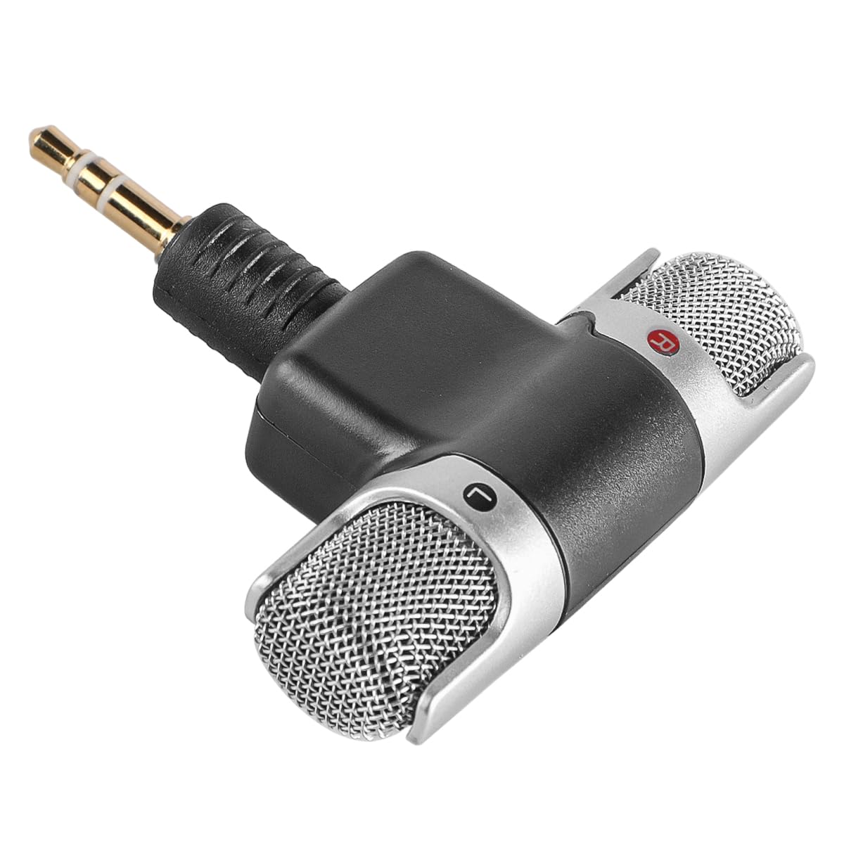 Ieron Mini Stereo Condenser Microphone for Studio Broadcasting 3.5mm Gold-Plated Connectors for PC Laptop, and Camera Recording - Image 4