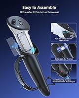 Vista 6 de Charging Controller Grips for Meta Quest 3S for Quest 3 Controller Straps with Rechargeable Battery for Quest 3S/3 Accessories