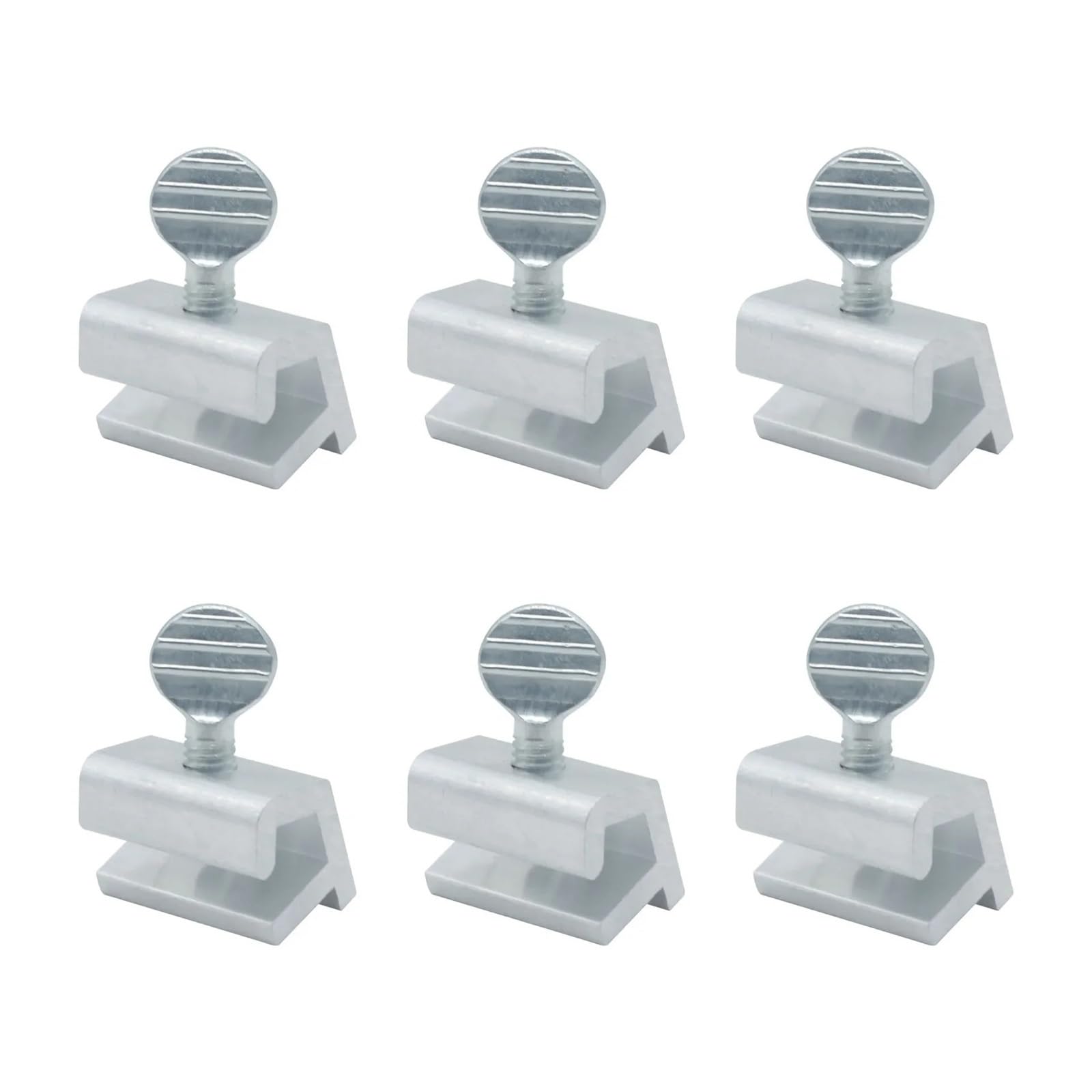 Window Hinges, Sliding Sash Stopper Cabinet Locks Straps Doors Security Anti-Theft Lock Window Door Safety(6pcs Silver)