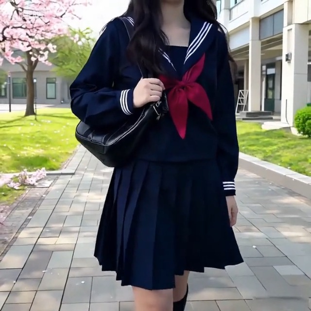 Amazon.com: tsavnpk Women's Japanese School Uniform Costume, Anime
