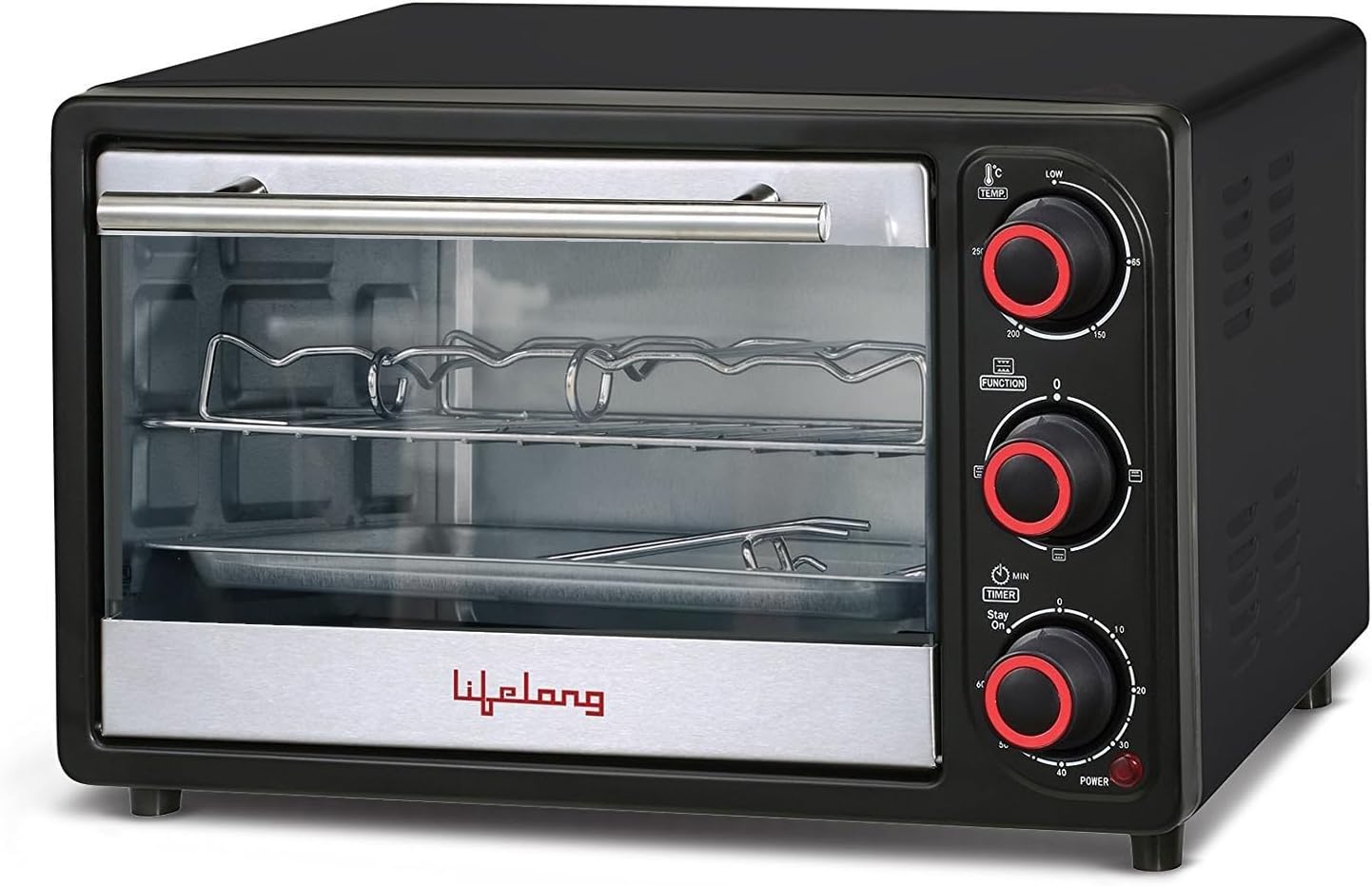 Buy Lifelong OTG 14 Litre for Kitchen 1200W Oven Toaster Griller