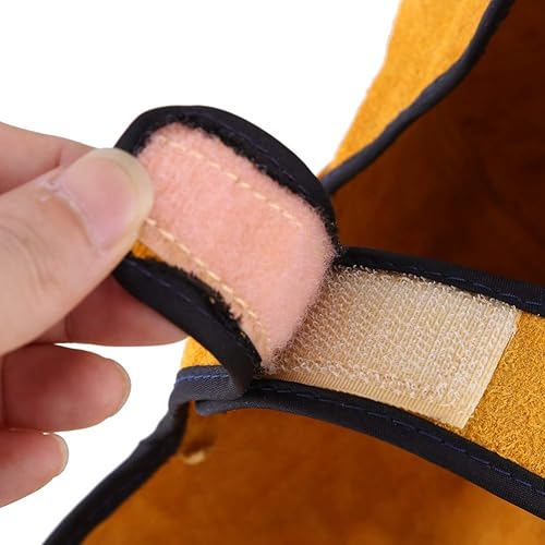 Miniatura 7 de Máscara de casco de soldadura con lente de filtro de oscurecimiento automático, casco de cuero del soldador de la máscara