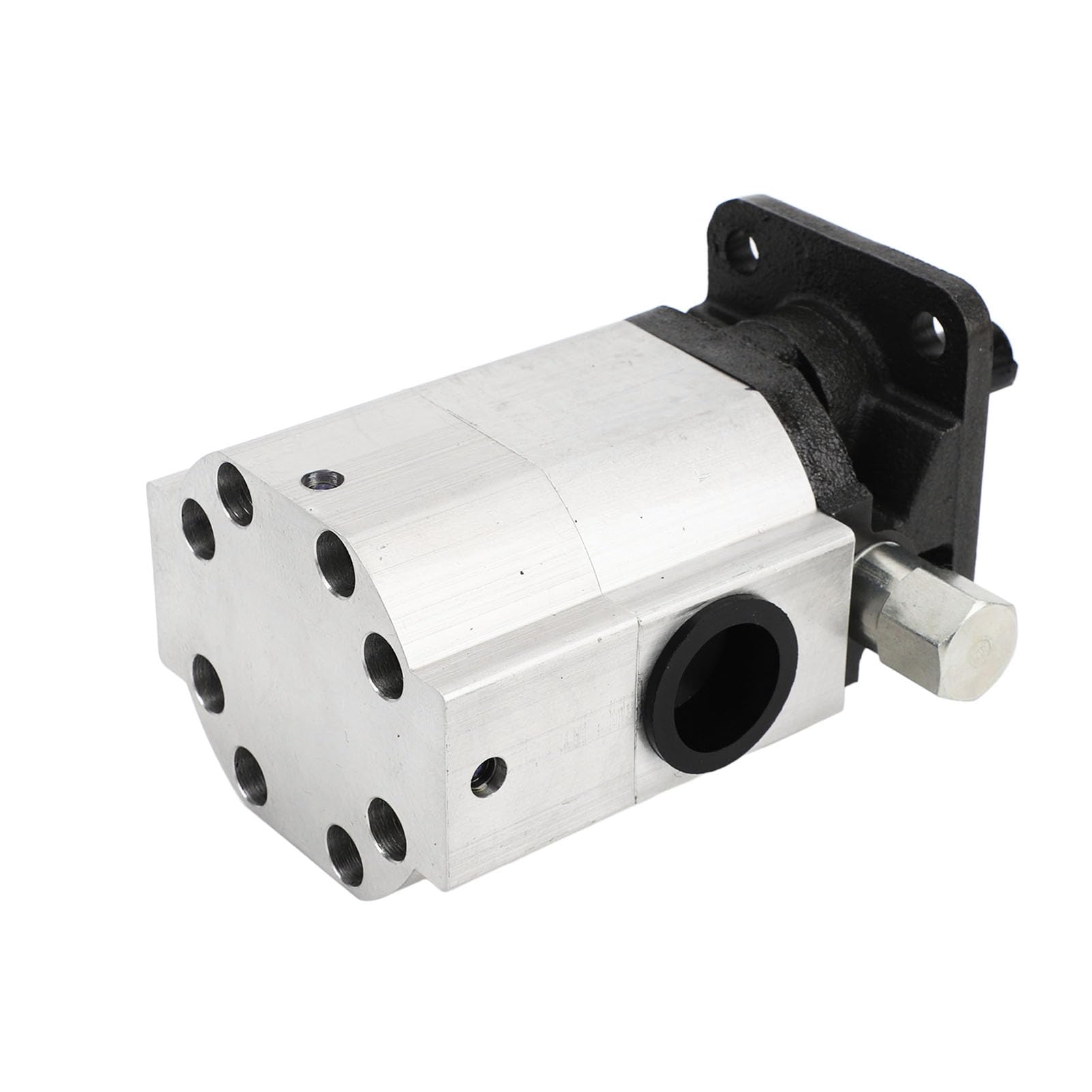 YWBL-WH Kit di Pompa Splitter di Tronchi in Alluminio Idraulico per Efficienti Operazioni di Taglio del Legno con Pompa a 2 Stadi per Splitter di Tronchi, Materiale Durevole, 1/2in NPT - Ideale per