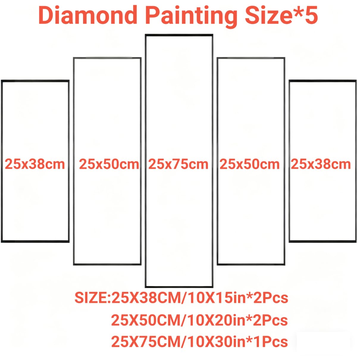 5D Diamond Painting 5 Pièces Geisha japonaise fleurs cerisier Peinture Diamant Adulte,Broderie Diamond Painting Adulte Grand Format Puzzle Art,Point de Croix Art Craft,Decoration Murale 75x125cm Y-516