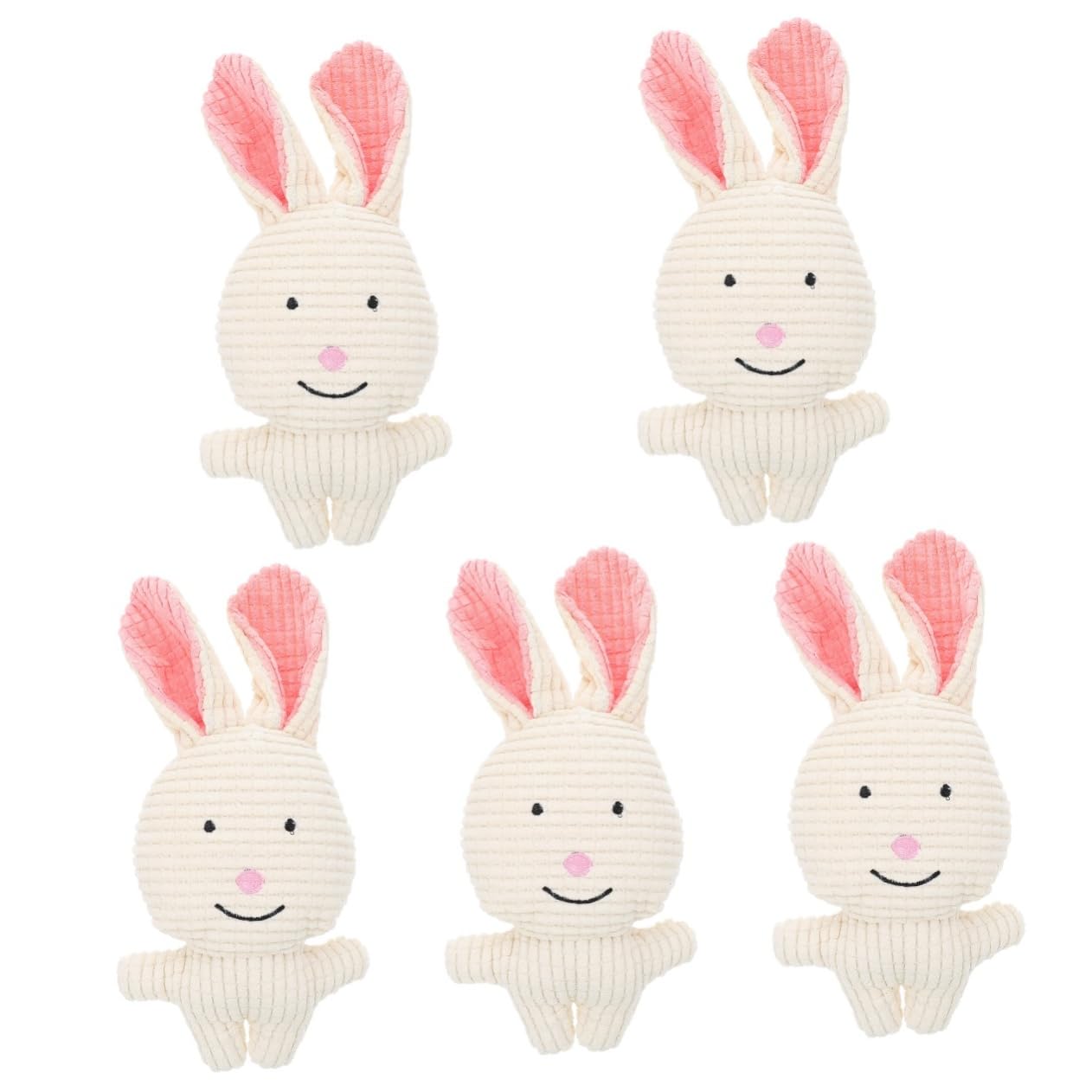 Toddmomy 5piezas Juguete De Peluche para Perros Squeaker Juguete Interactivo para Mascotas para Masticar Duradero para Cachorros y Perros Pequeños
