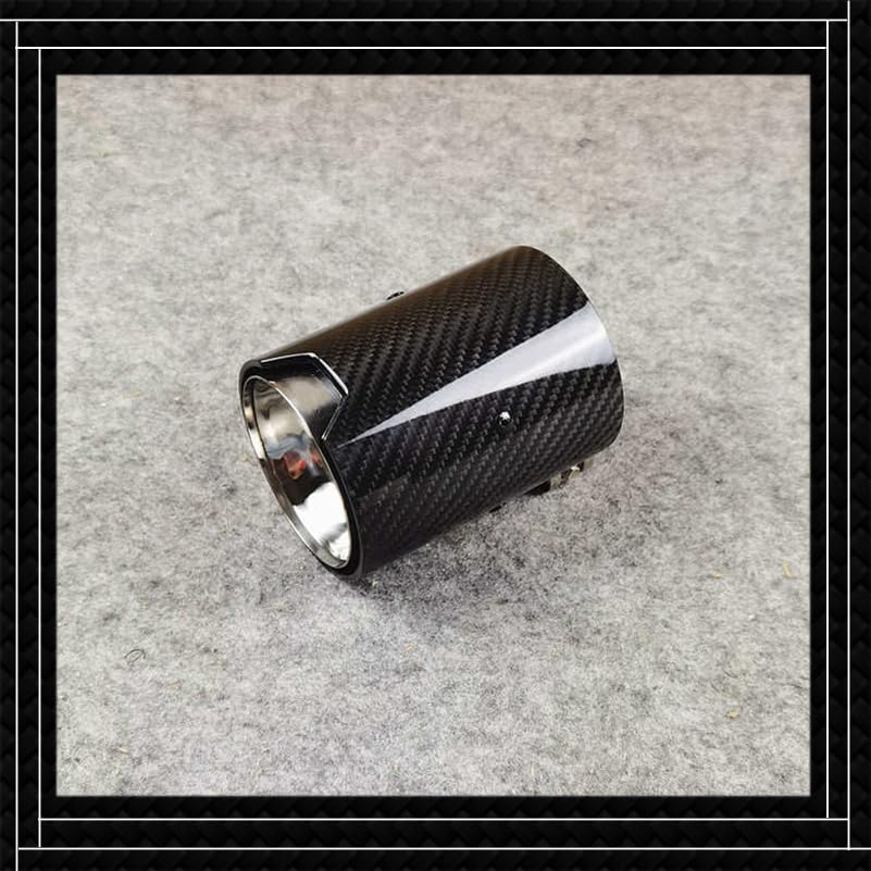 Auto Part - 1 Piece Carbon Fiber M%PERFORMANCEs Muffler Tip For F20 F22 F30 F32 F33 F36 F87 M2 F80 M3 F82 F83 M4 Exhaust Pipe Nozzles Tails (F90 M5)