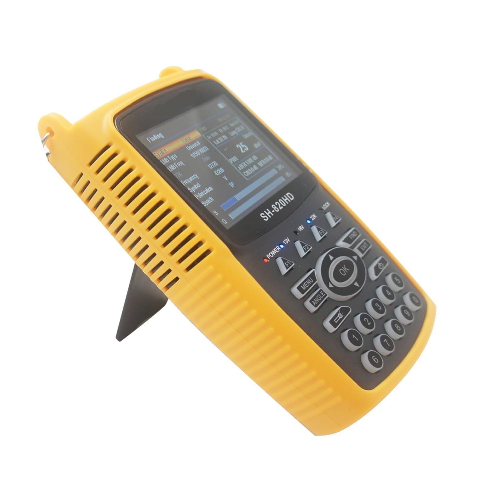 DVB-S2 DVB-T/T2 CCTV Combo Numérique Satellite Compteur H.265 AHD (Size : Without CCTV)