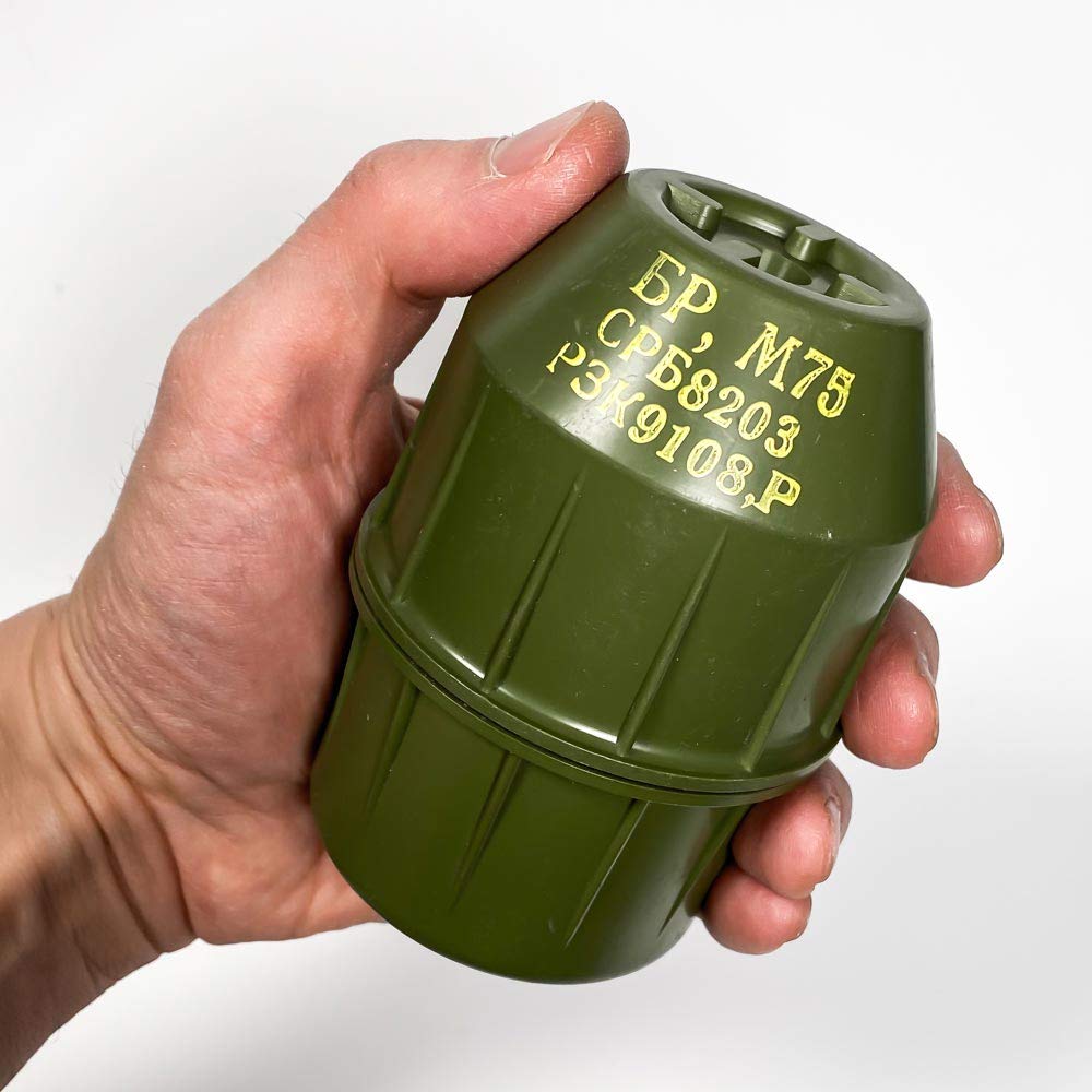 新品未使用 BRUNT 手榴弾 グレネード 調味料入れ ブラント　ブラック Amazon.co.jp: ChosAirsoft F1タイプ スプリング式 インパクト