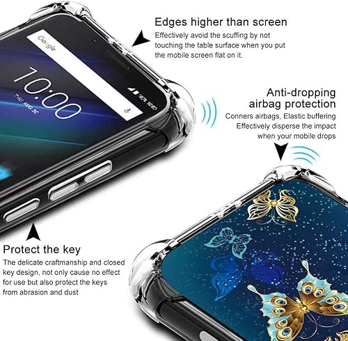 Miniatura 4 de Funda para Moto G Play 2023, funda Moto G Power 2022, TPU delgada y flexible para niñas y mujeres, bolsa de aire, parachoques de goma suave de